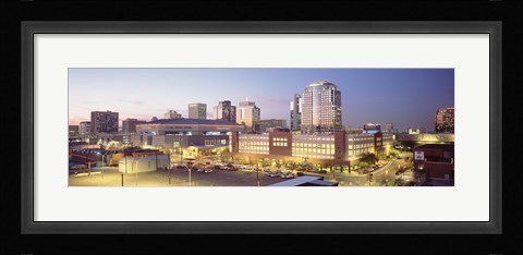 Framed Financial District, Phoenix, Arizona, USA Print