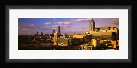Framed Afternoon In Atlanta, Atlanta, Georgia, USA Print