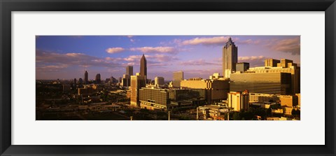 Framed Afternoon In Atlanta, Atlanta, Georgia, USA Print