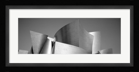 Framed Low angle view of a building, Walt Disney Concert Hall, City of Los Angeles, California, USA Print