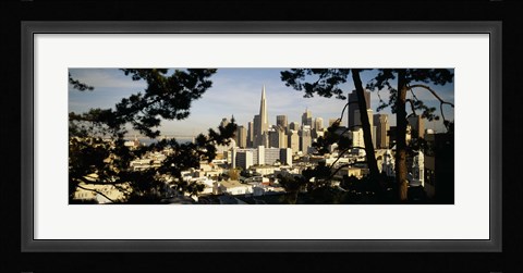 Framed View Of San Francisco, California Print