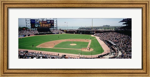 Framed Pac Bell Stadium, San Francisco, California Print