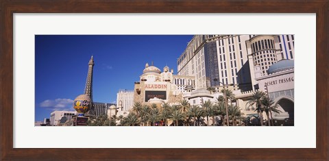 Framed Hotel in a city, Aladdin Resort And Casino, The Strip, Las Vegas, Nevada, USA Print