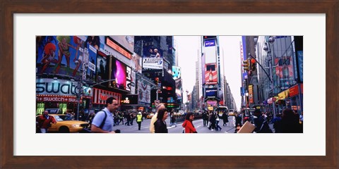 Framed Times Square, New York Print