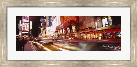 Framed Times Square at Nigth, Manhattan Print