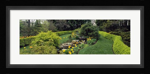 Framed Ladew Topiary Gardens, Monkton, Baltimore County, Maryland Print