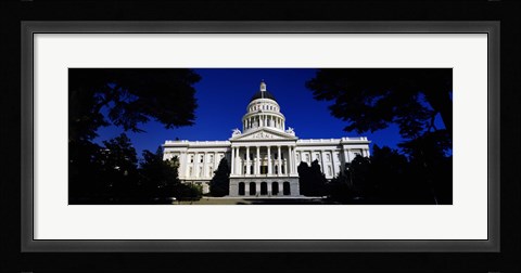 Framed California State Capitol Building Print