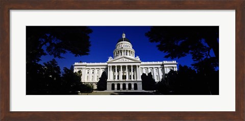 Framed California State Capitol Building Print