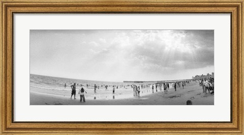 Framed Coney Island, Brooklyn, New York City Print