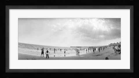 Framed Coney Island, Brooklyn, New York City Print