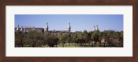 Framed University Of Tampa campus, Tampa, Florida Print