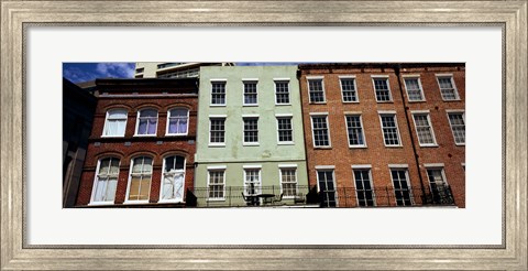 Framed Low angle view of buildings, Riverwalk Area, New Orleans, Louisiana, USA Print