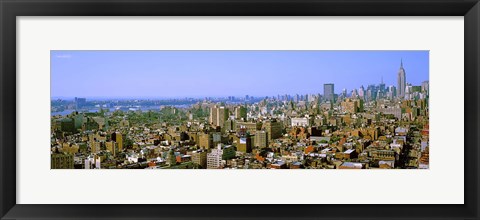 Framed Manhattan, New York City, New York State, USA Print