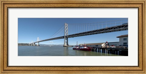 Framed Bay Bridge San Francisco, California Print