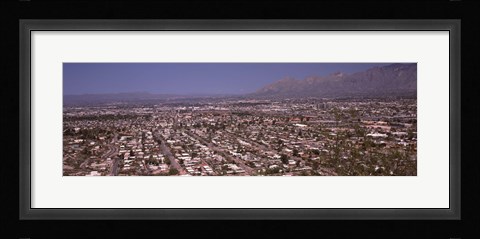 Framed Tucson, Arizona (aerial view) Print