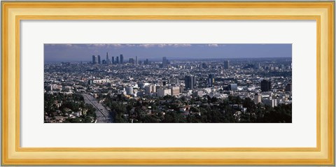 Framed Hollywood, City Of Los Angeles, California Print