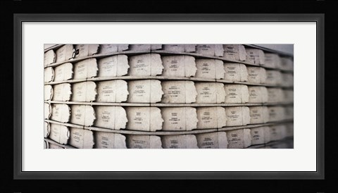 Framed September 11th memorial, Staten Island, New York City, New York State, USA Print