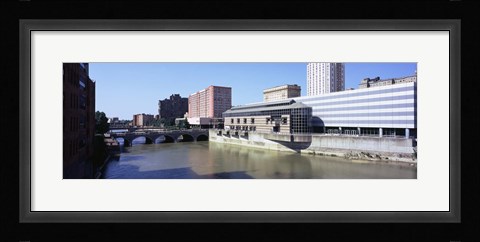 Framed Genesee River, Rochester, Monroe County, New York State Print