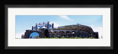 Framed Football stadium in a city, Bank of America Stadium, Charlotte, Mecklenburg County, North Carolina, USA Print