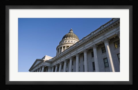 Framed Utah State Capitol Building, Salt Lake City, Utah Print