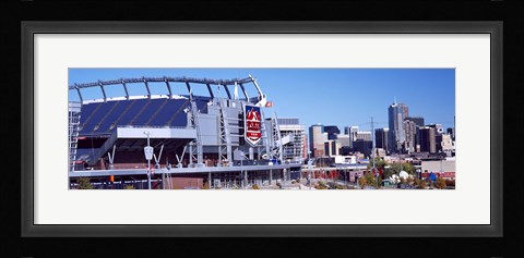 Framed Sports Authority Field at Mile High, Denver, Colorado Print