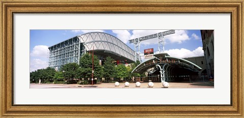 Framed Baseball field, Minute Maid Park, Houston, Texas, USA Print
