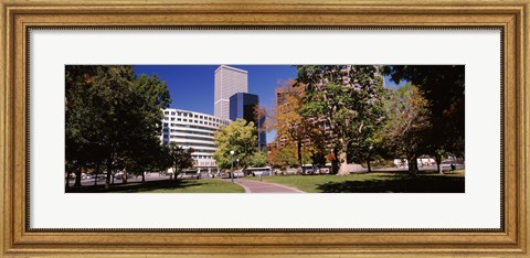 Framed Denver Post Building, Denver, Colorado, USA Print