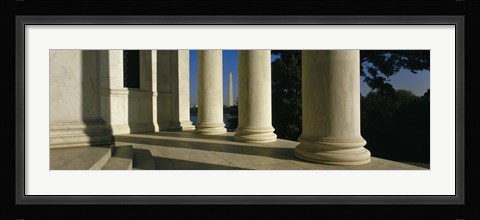 Framed USA, District of Columbia, Jefferson Memorial Print