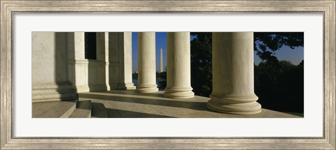 Framed USA, District of Columbia, Jefferson Memorial Print