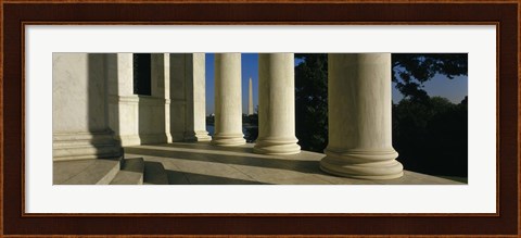 Framed USA, District of Columbia, Jefferson Memorial Print