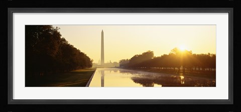 Framed Washington Monument, Washington DC, District Of Columbia, USA Print