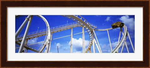 Framed Batman The Escape Rollercoaster, Astroworld, Houston, Texas, USA Print