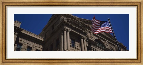 Framed Low angle view of a courthouse, Fort Worth, Texas, USA Print