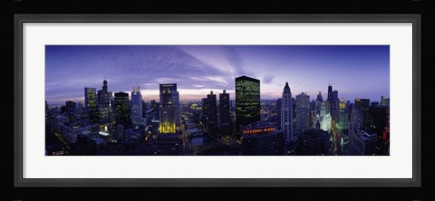 Framed Skyscrapers, Chicago, Illinois, USA Print