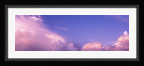 Framed Low angle view of clouds, Phoenix, Arizona, USA Print
