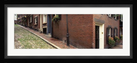 Framed Beacon Hill, Boston Massachusetts Print