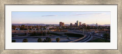 Framed USA, Arizona, Phoenix, sunset Print