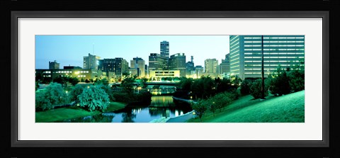 Framed Omaha NE Print