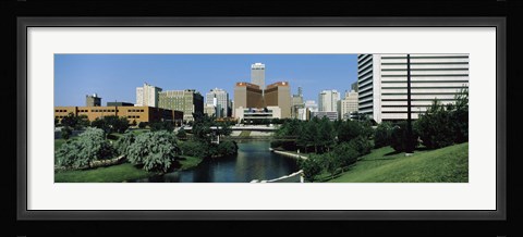 Framed Omaha NE USA Print