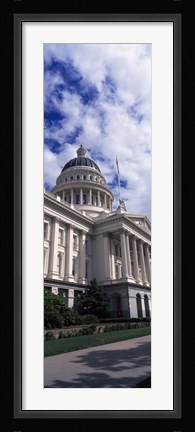 Framed State Capital Sacramento CA USA Print