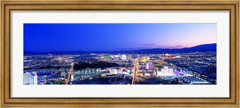 Framed Las Vegas Strip, Nevada, USA Print