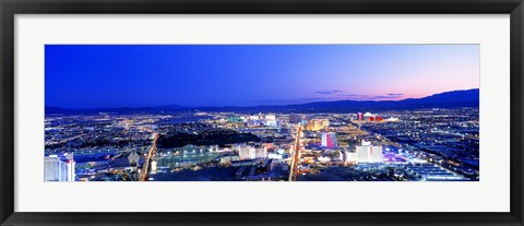 Framed Las Vegas Strip, Nevada, USA Print