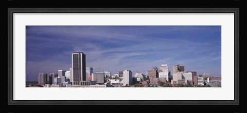 Framed Richmond, Virginia Skyline Print