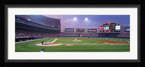 Framed USA, Illinois, Chicago, White Sox, baseball Print