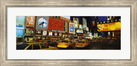 Framed Times Square, Manhattan, NYC, New York City, New York State, USA Print
