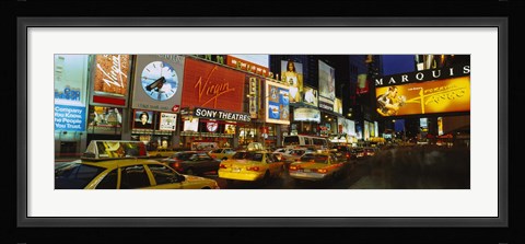 Framed Times Square, Manhattan, NYC, New York City, New York State, USA Print