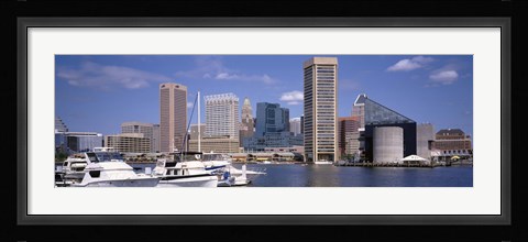 Framed Baltimore MD USA Print
