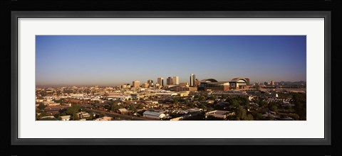Framed Buildings in a city, Phoenix, Arizona, USA Print