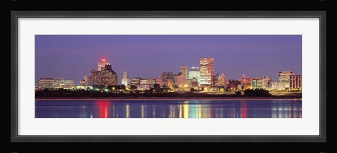 Framed Dusk, Memphis, Tennessee, USA Print