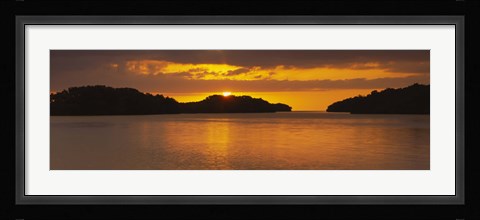 Framed Islands in the sea, Everglades National Park, Miami, Florida, USA Print